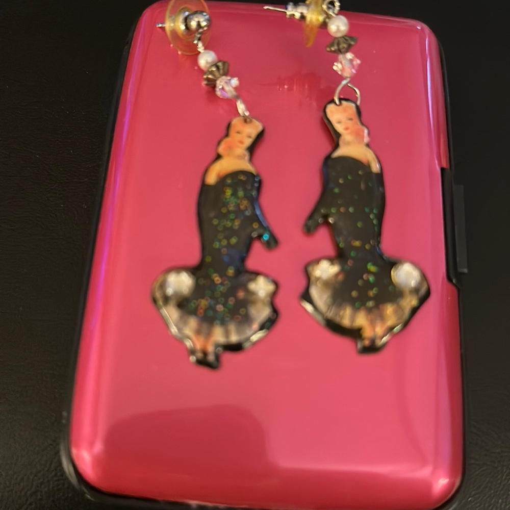 BARBIE PIERCED EARRINGS